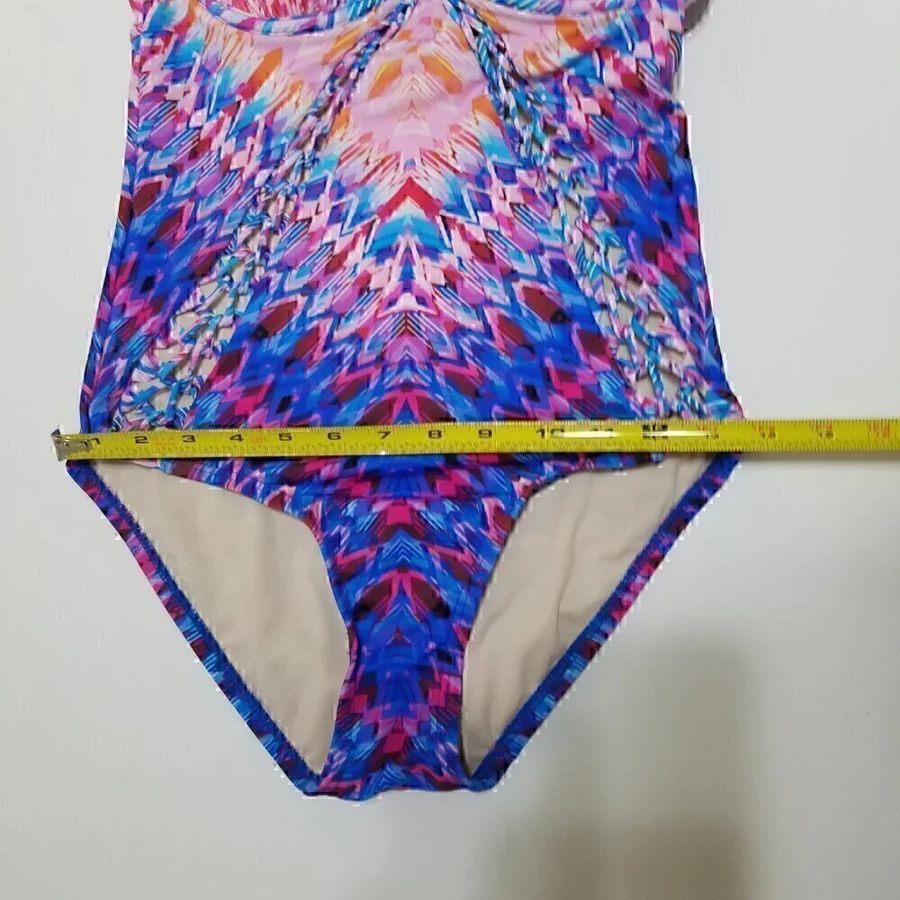 NWT Swimsuits For All Strapless One Piece Swimsuit Size 6